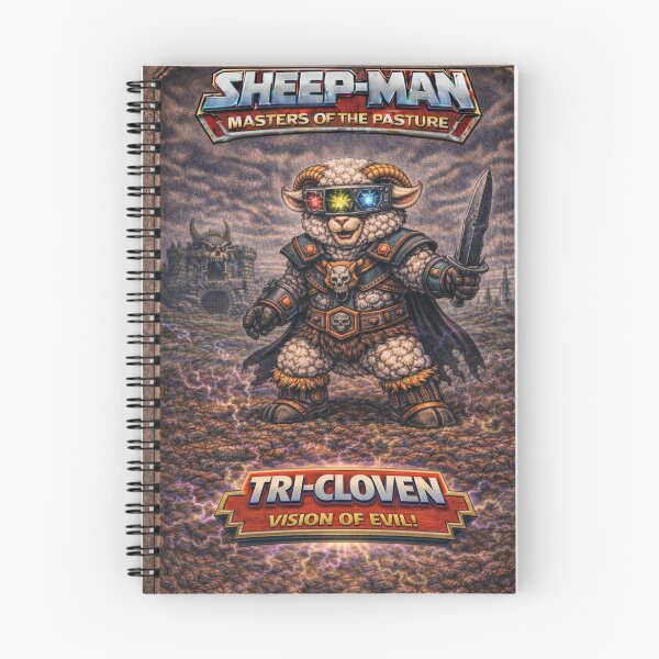 Item preview, Tri-Cloven, Vision of Evil in the Pastureverse | Sheep-Man Sheepism Parody designed and sold by Thpoar.