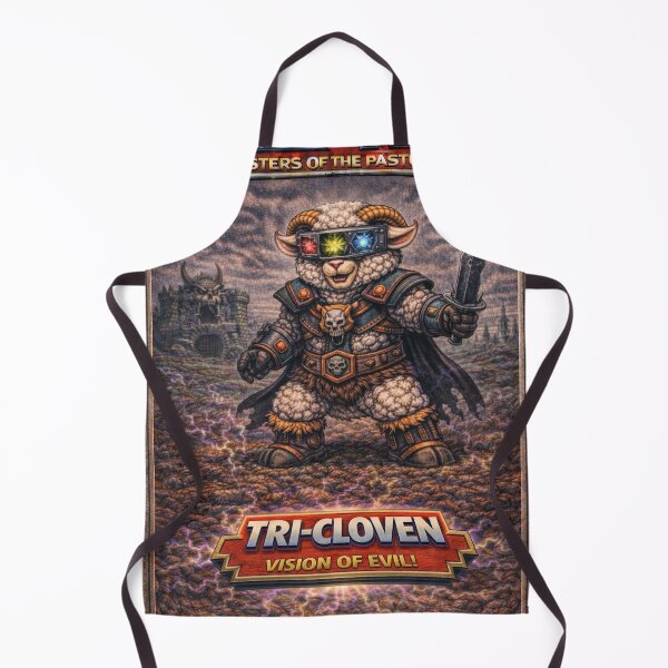 Item preview, Tri-Cloven, Vision of Evil in the Pastureverse | Sheep-Man Sheepism Parody designed and sold by Thpoar.