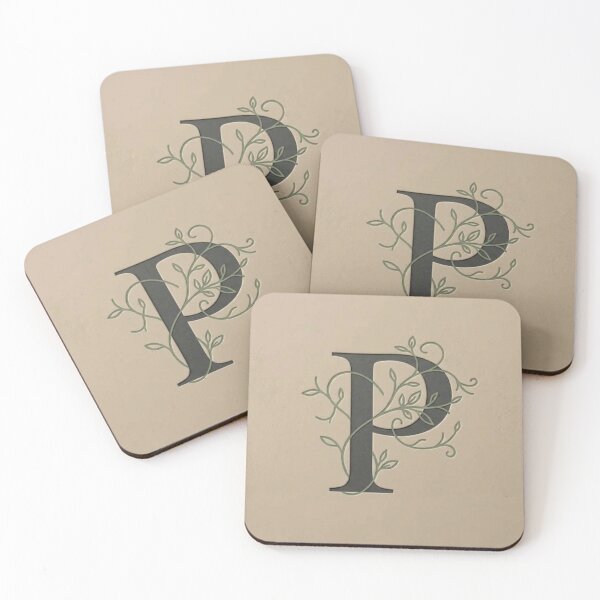 Item preview, Neo minimalism - Alphabet P designed and sold by TinyOrbitsDesign.
