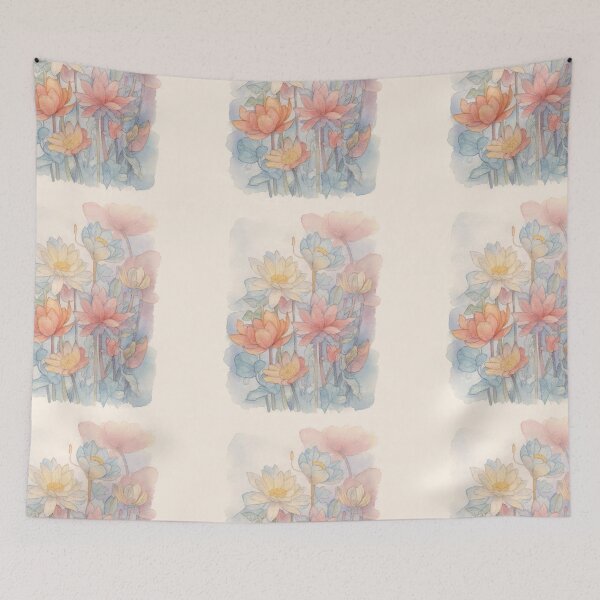 Item preview, Water Color Blooms designed and sold by Sheoutthere.