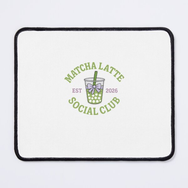 Item preview, Matcha Latte Social Club Cute Boba Aesthetic Design designed and sold by Aura.Creative.
