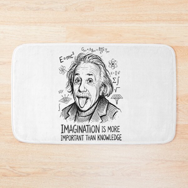 Item preview, Albert Einstein: Imagination Is More Important Than Knowledge designed and sold by Owcomm.