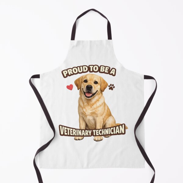 Item preview, Proud to Be a Veterinary Technician Labrador Dog Vet Tech Pride Design designed and sold by 486DesignCo.
