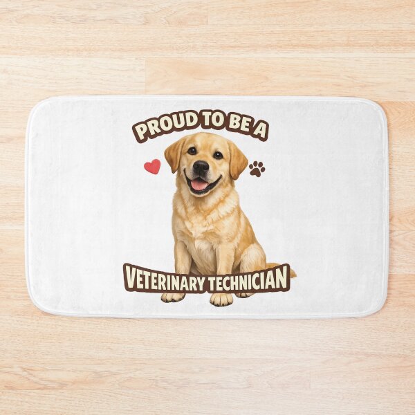 Item preview, Proud to Be a Veterinary Technician Labrador Dog Vet Tech Pride Design designed and sold by 486DesignCo.