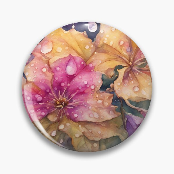 Item preview, Waterdrops on Flowers designed and sold by CalmnessbyChoice.