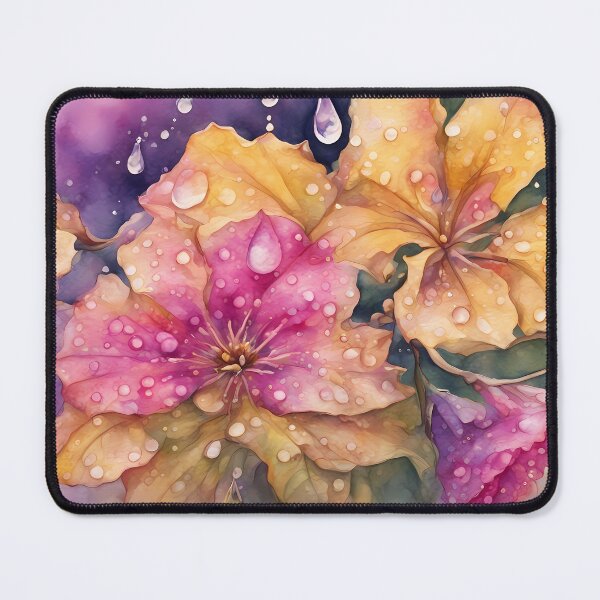 Item preview, Waterdrops on Flowers designed and sold by CalmnessbyChoice.