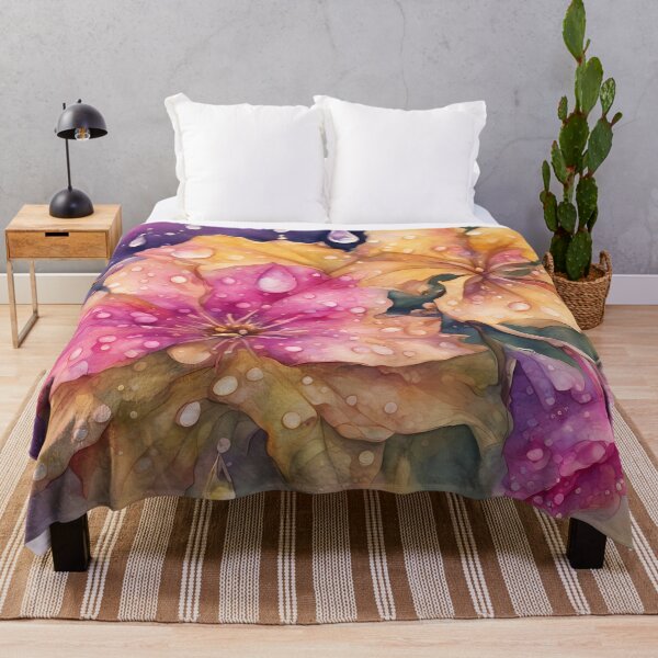 Item preview, Waterdrops on Flowers designed and sold by CalmnessbyChoice.