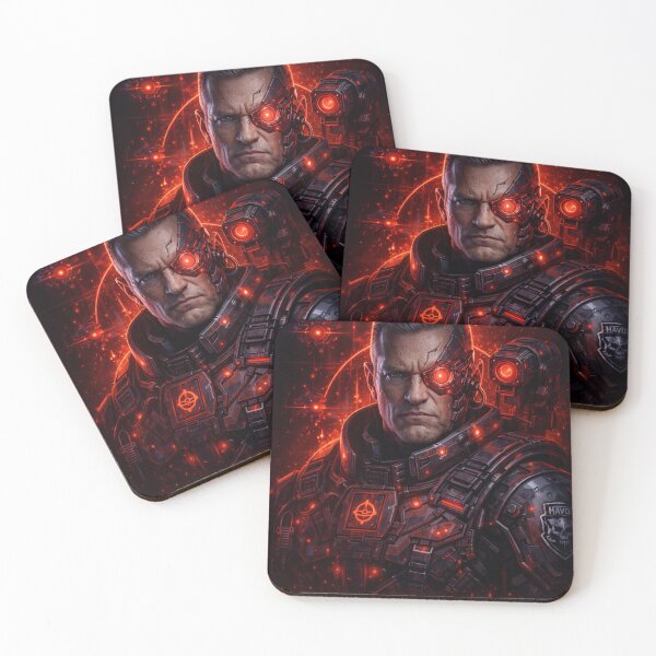 Item preview, Major Kadec – Cyberpunk Military Commander – Neo Arkham 2040 designed and sold by Beaurozier.