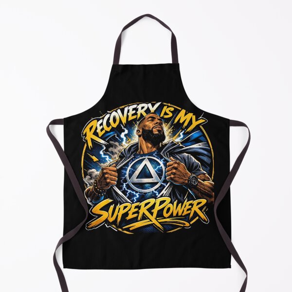 Item preview, AA Recovery Is My Superpower designed and sold by soul-so-happy.
