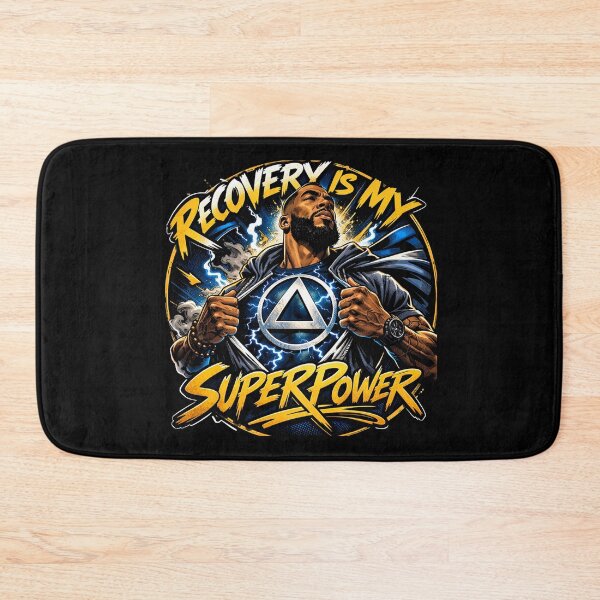 Item preview, AA Recovery Is My Superpower  designed and sold by soul-so-happy.