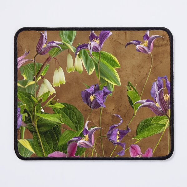 Item preview, glorious flowers on textured background designed and sold by Alex Sharp.