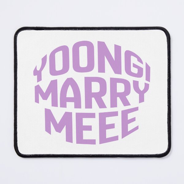 Item preview, BTS Yoongi Marry Me Suga Meme Text designed and sold by lydiamoon1.