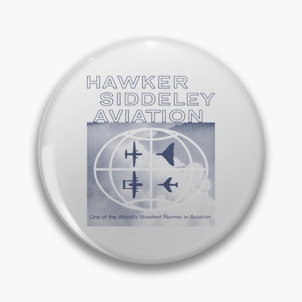 Item preview, Hawker Siddeley Aviation Vintage Aircraft Silhouettes Ad designed and sold by MilitaryMart.
