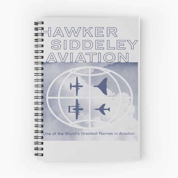Item preview, Hawker Siddeley Aviation Vintage Aircraft Silhouettes Ad designed and sold by MilitaryMart.