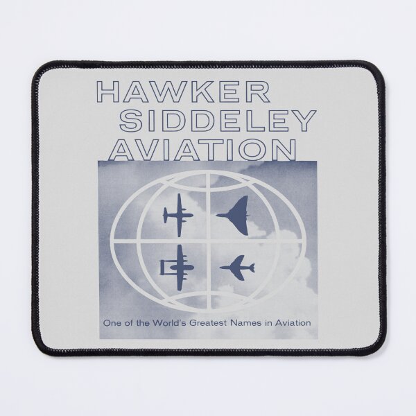Item preview, Hawker Siddeley Aviation Vintage Aircraft Silhouettes Ad designed and sold by MilitaryMart.