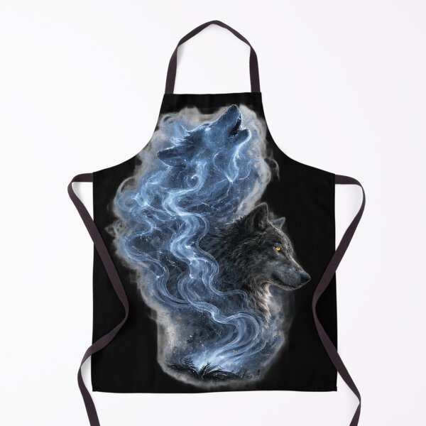 Item preview, Ghost Two Wolves Spirit – Mystical Wolf Fantasy Shirt designed and sold by ClutchCassidyTees.