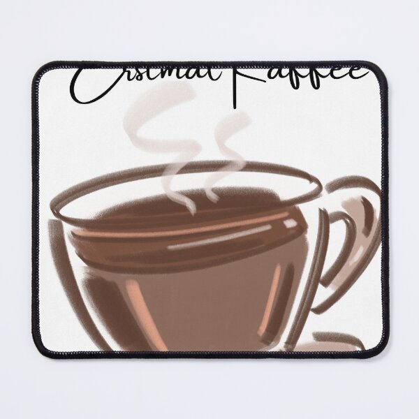 Item preview, Minimalist Coffee Cup First coffee German Quote designed and sold by ArtStudioByMe.
