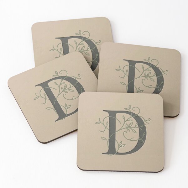 Item preview, Neo minimalism - Alphabet D designed and sold by TinyOrbitsDesign.