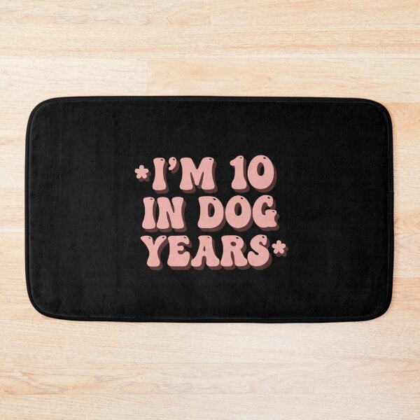 Item preview, I'm 10 in Dog Years Funny 70th Birthday Retro designed and sold by PopStars1993.