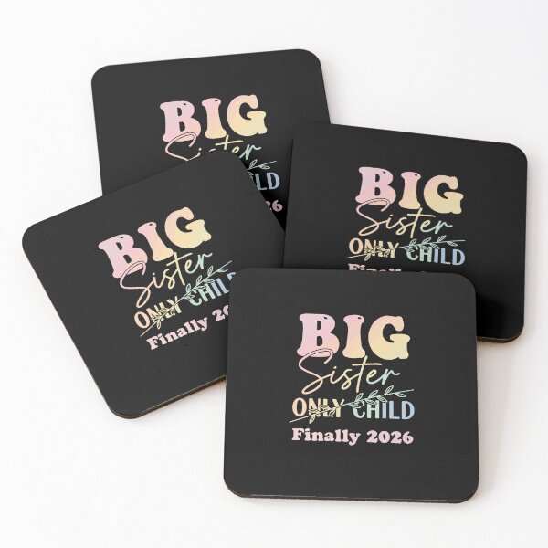 Item preview, Only Child Expires 2026 Promoted to Big Sister Finally Retro designed and sold by PopStars1993.