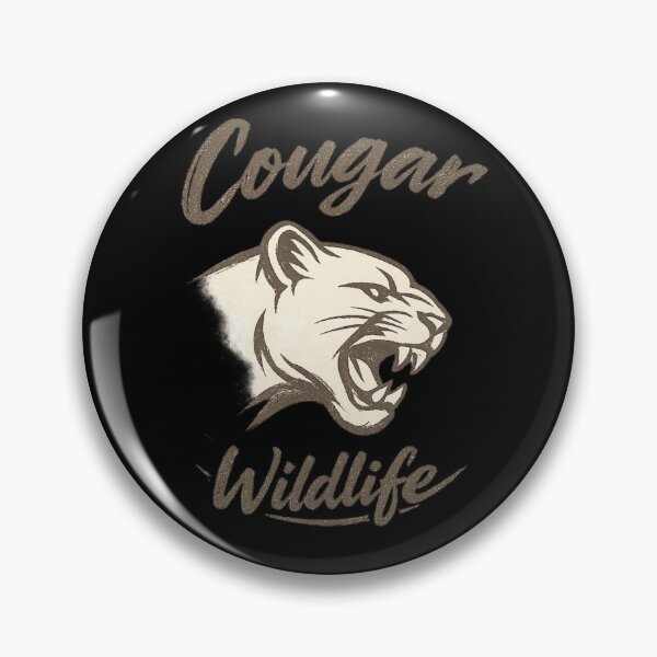 Item preview, Cougar Mountain Lion Wildlife Animal Nature Design designed and sold by ZbigiStudio.