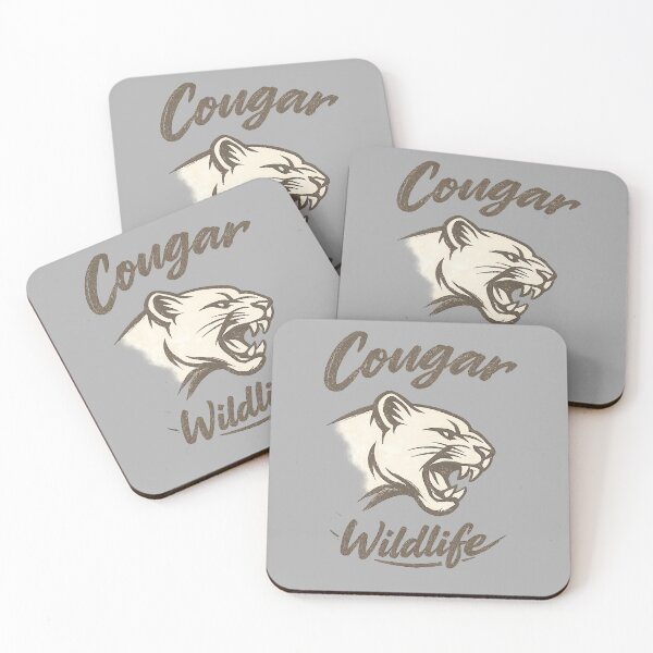 Item preview, Cougar Mountain Lion Wildlife Animal Nature Design designed and sold by ZbigiStudio.