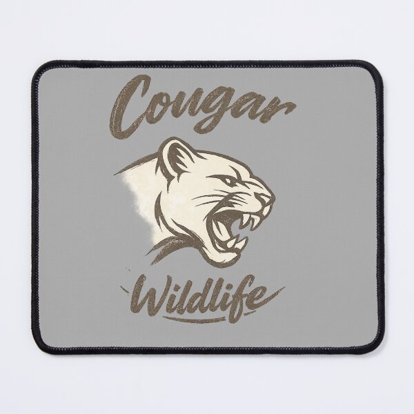 Item preview, Cougar Mountain Lion Wildlife Animal Nature Design designed and sold by ZbigiStudio.