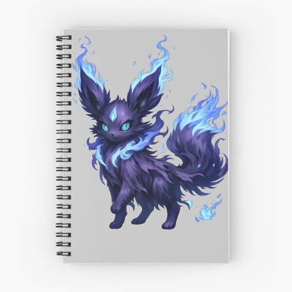 Item preview, Spookeon Ghost-Type Eeveelution Fan Art Imagined | Blue Flame Spectral Fox designed and sold by designsbyhw.