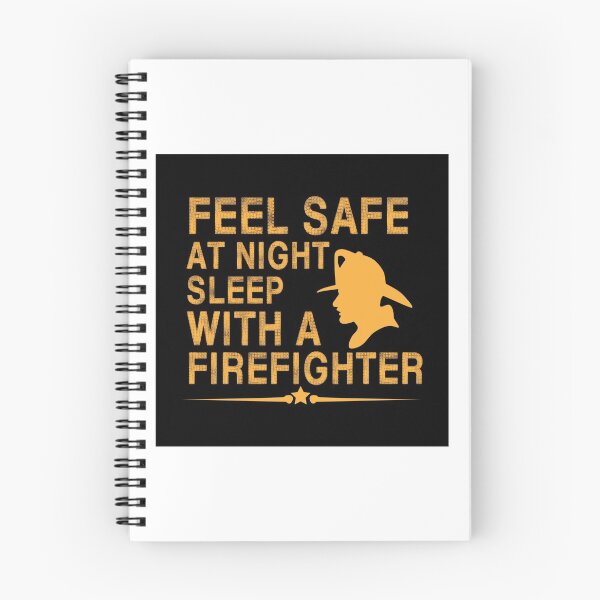 Item preview, Feel Safe At Night Sleep With A Firefighter designed and sold by URBANBOX.