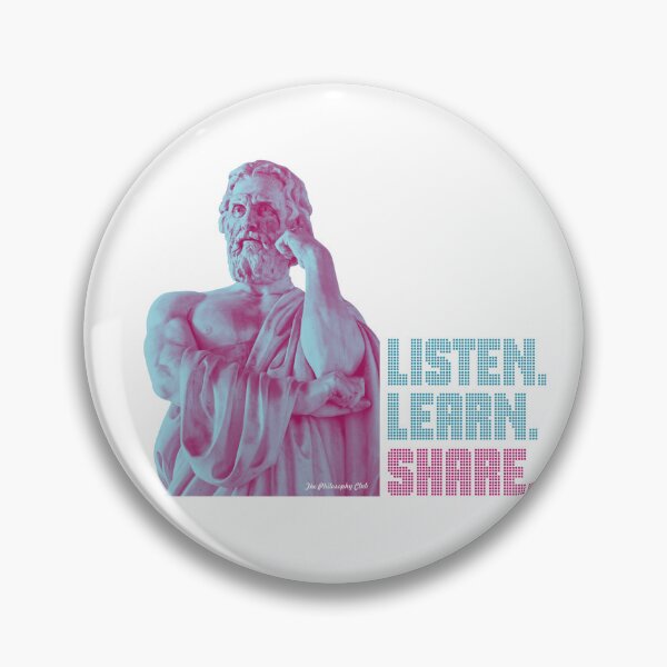 Item preview, The Philosophy Club: Listen. Learn. Share. designed and sold by Stobronka Studio.
