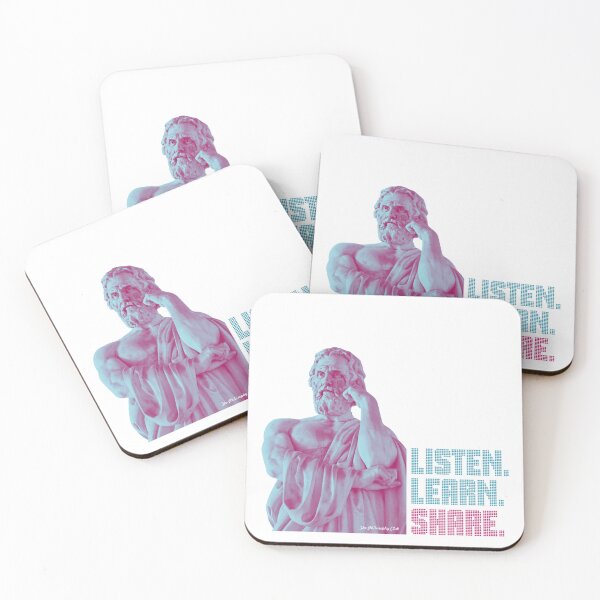 Item preview, The Philosophy Club: Listen. Learn. Share. designed and sold by Stobronka Studio.