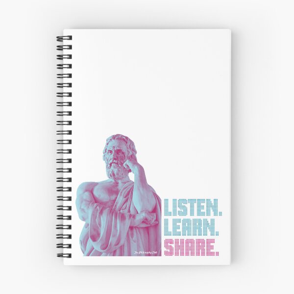 Item preview, The Philosophy Club: Listen. Learn. Share. designed and sold by Stobronka Studio.