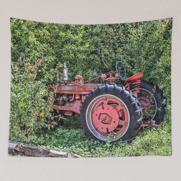 Item preview, Forested Farmall Tractor designed and sold by alanathrower.