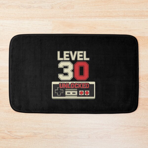 Item preview, Retro Level 30 Unlocked Gaming Milestone designed and sold by PopStars1993.