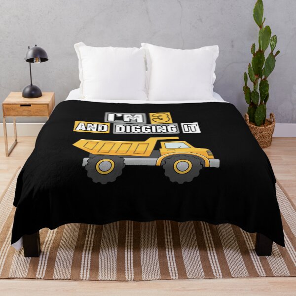 Item preview, I'm-3-And-Digging-It Kids Construction Truck designed and sold by PopStars1993.