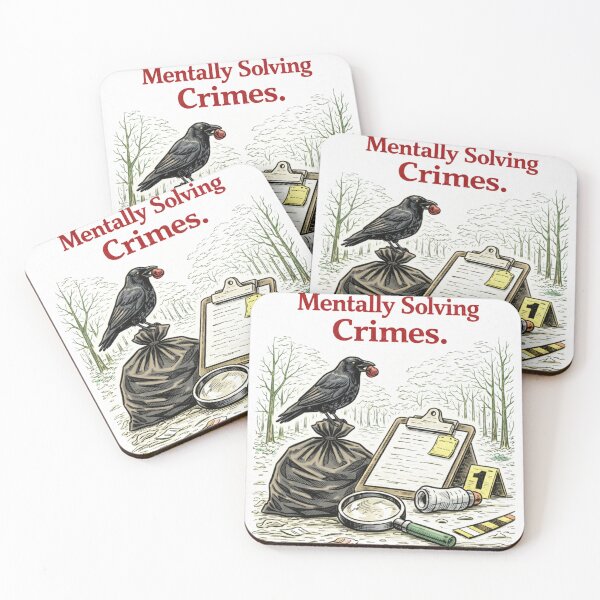 Item preview, True Crime Fan Litter Picker Art designed and sold by ProperPeculiar.