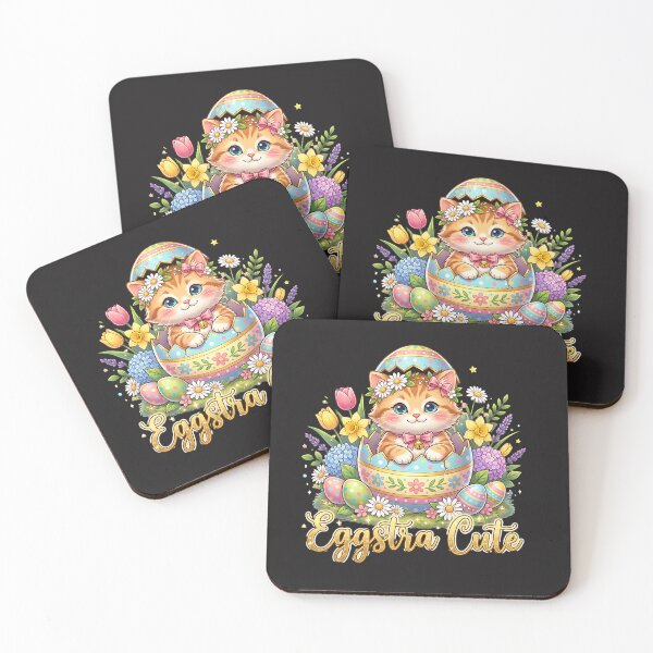 Item preview, Eggstra Cute Cat Design designed and sold by PawPlanetPro.