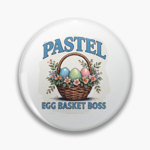 Item preview, Pastel Egg Basket Boss designed and sold by  ViralVisionsCreating .