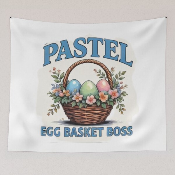 Item preview, Pastel Egg Basket Boss designed and sold by  ViralVisionsCreating .
