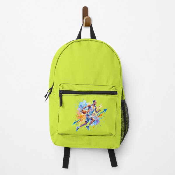 Item preview, Dynamic Geometric Watercolor Basketball Player Art designed and sold by VantagePrints.