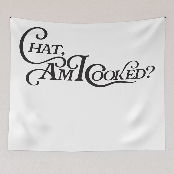 Item preview, Chat, am I cooked? designed and sold by derek114811.