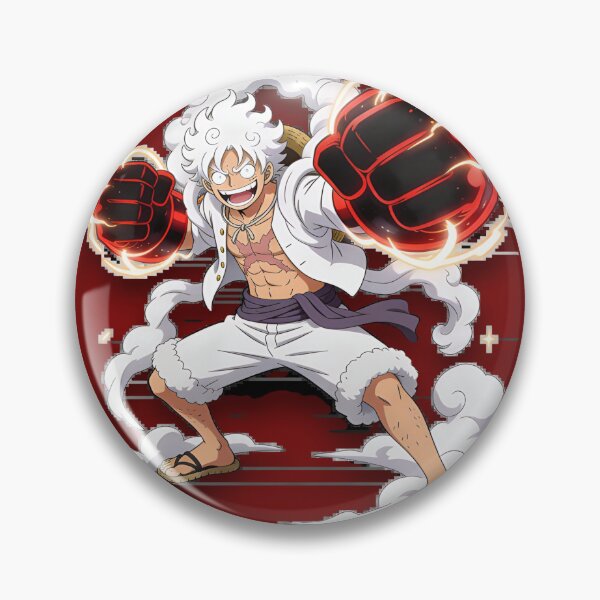 Artikelvorschau, Luffy Gear 5 Sonnengott Nika - One Piece Anime entworfen und verkauft von Office Pixel Lab.