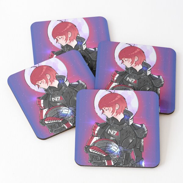 Item preview, Mass Effect Red Femshep  designed and sold by frannartestudio.
