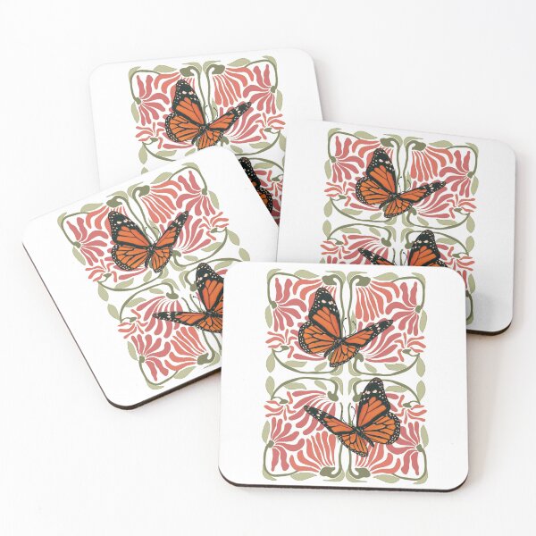 Item preview, Butterflies and wildflowers designed and sold by MeadowsAndInk.