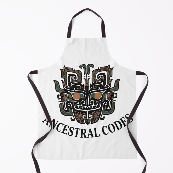 Item preview, Ancestral Codes Ancient Tribal Mask Totem Heritage T-Shirt designed and sold by AnnDesignStudio.