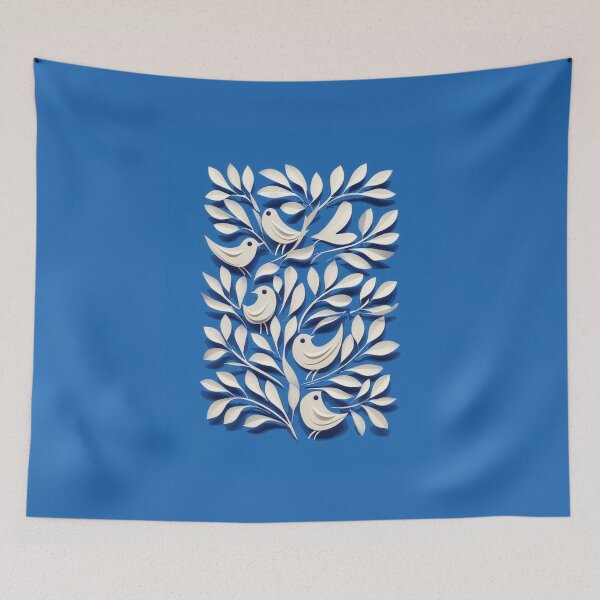 Item preview, Birds Matisse Style Paper Cutout designed and sold by MaryFiore.