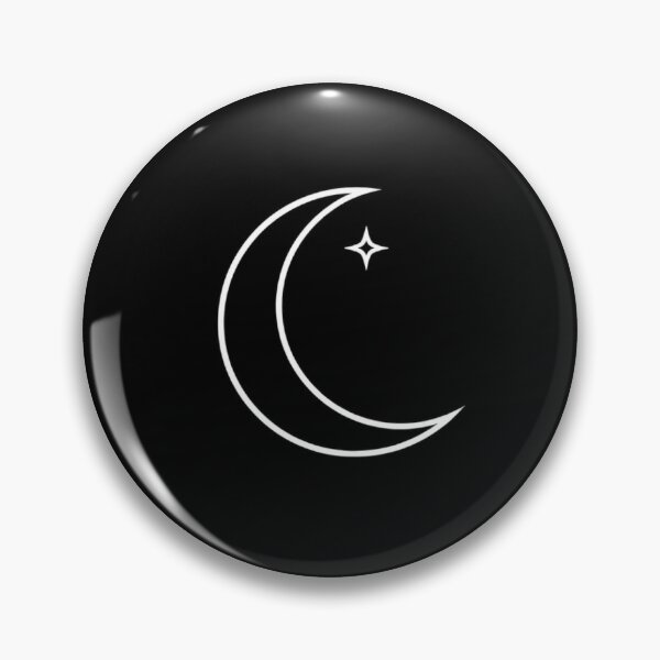 Item preview, Minimal Crescent Moon Line Art Elegant Moon Outline With Star Clean Night Sky Vector Minimal Celestial Design designed and sold by OnPointOutfits.