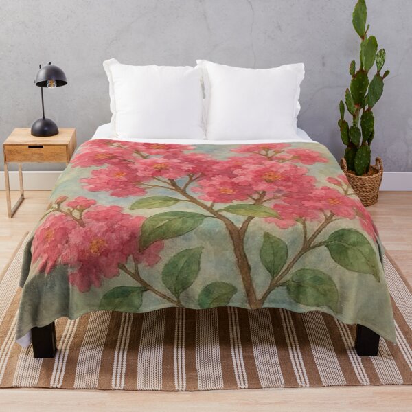 Item preview, Pink Crepe Myrtle Blossoms designed and sold by TinCatOutPost.