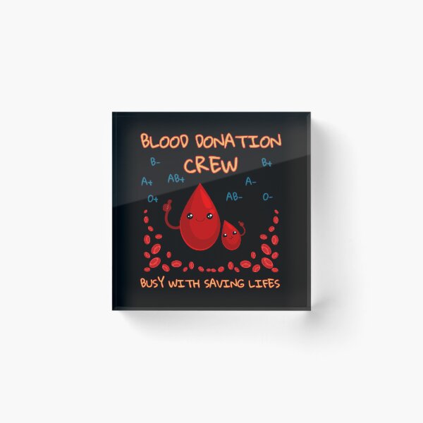 Item preview, Blood Donation Crew - Cute Blood Drops for Blood Donors! designed and sold by AtushaSpark.