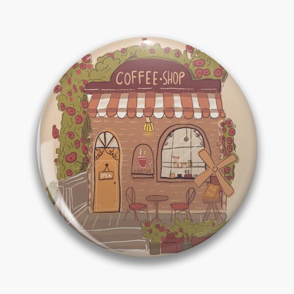 Item preview, Vintage Coffee shop designed and sold by Simcha Art.